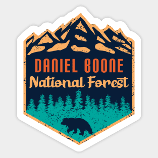 Daniel boone national forest Sticker